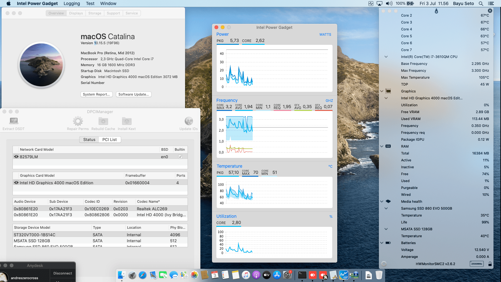 Lenovo Thinkpad T430 3rd [IvyBridge   Intel HD 4000] 1